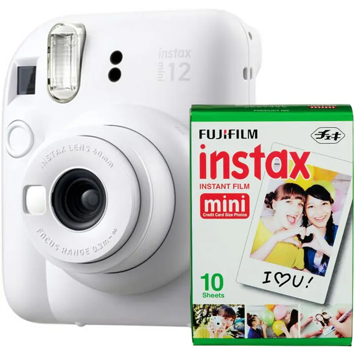 Fotoaparat FUJIFILM INSTAX Mini 12 White +10 Shot-0