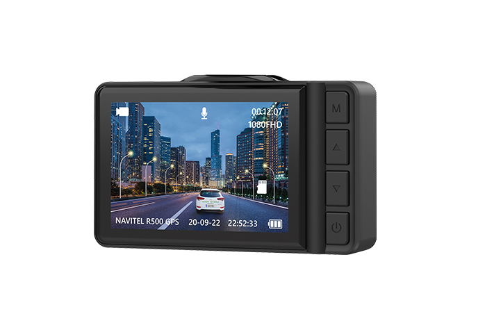 Navitel Dashcam with high-quality shooting, digital speedometer, and GPS-informer R500 GPS IPS display 2.35''; 480?320 Maps included GPS (satellite)-2