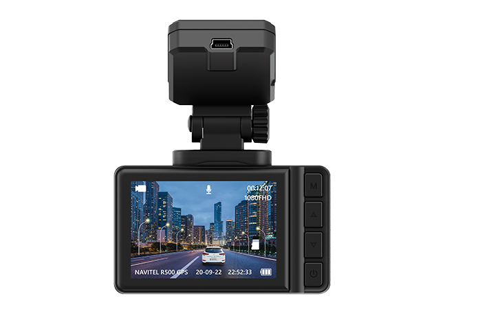 Navitel Dashcam with high-quality shooting, digital speedometer, and GPS-informer R500 GPS IPS display 2.35''; 480?320 Maps included GPS (satellite)-4