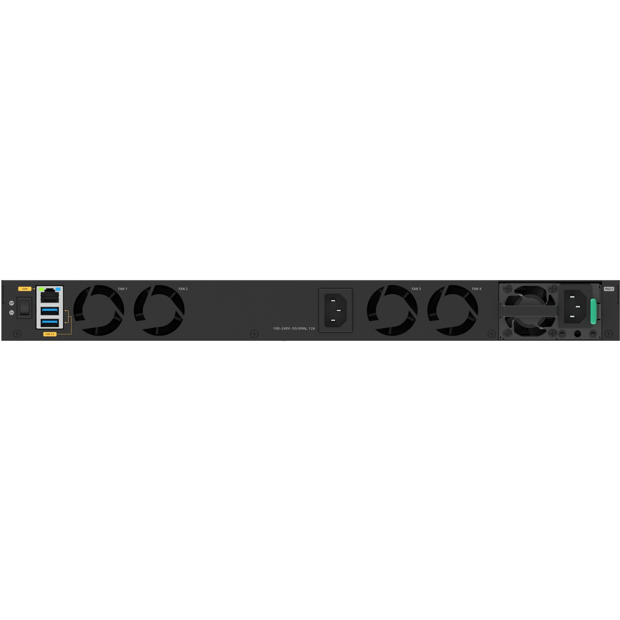 Prekidač NETGEAR M4350-24X4V (managed, 10G Ethernet, PoE, 1U, crna)-0