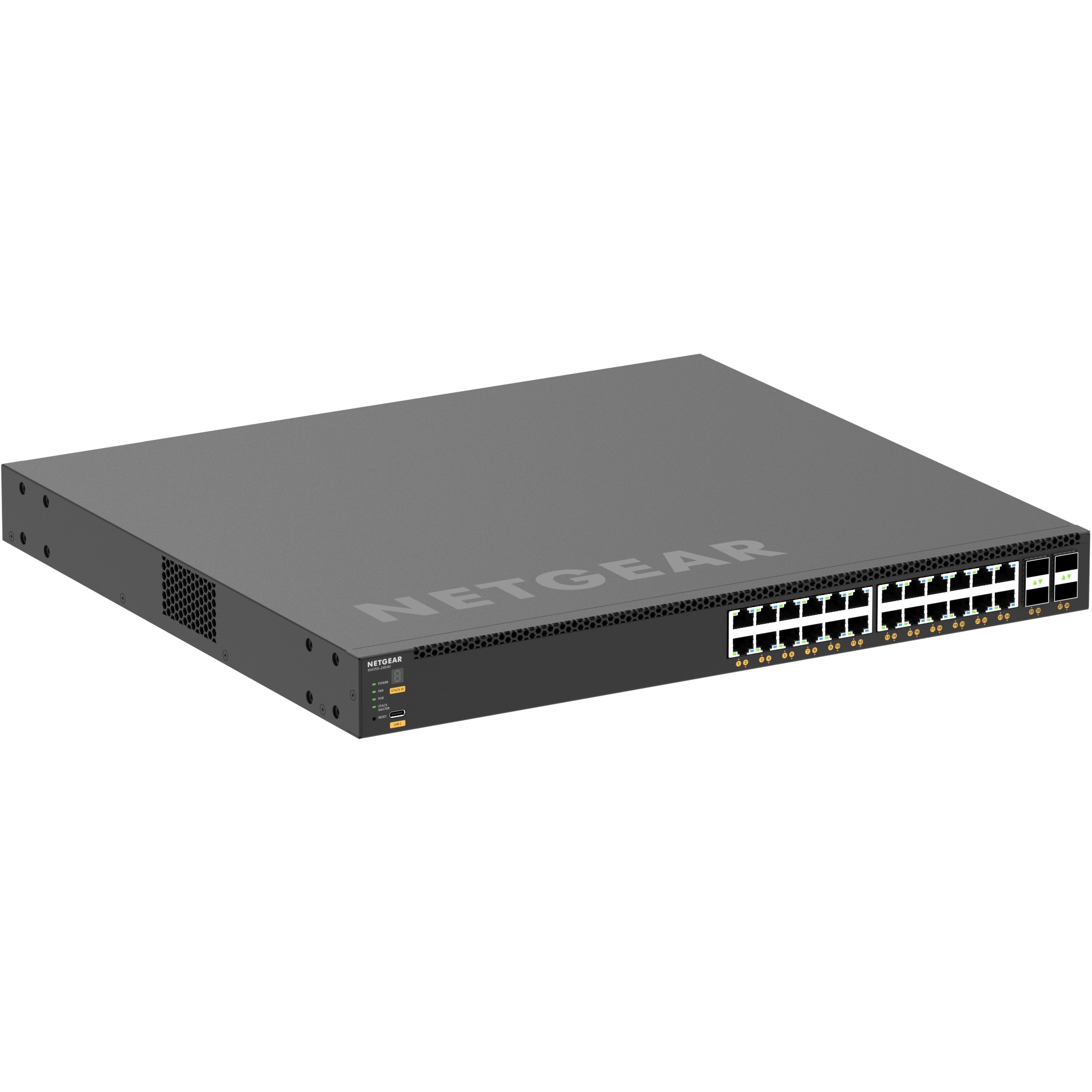 Prekidač NETGEAR M4350-24X4V (managed, 10G Ethernet, PoE, 1U, crna)-5