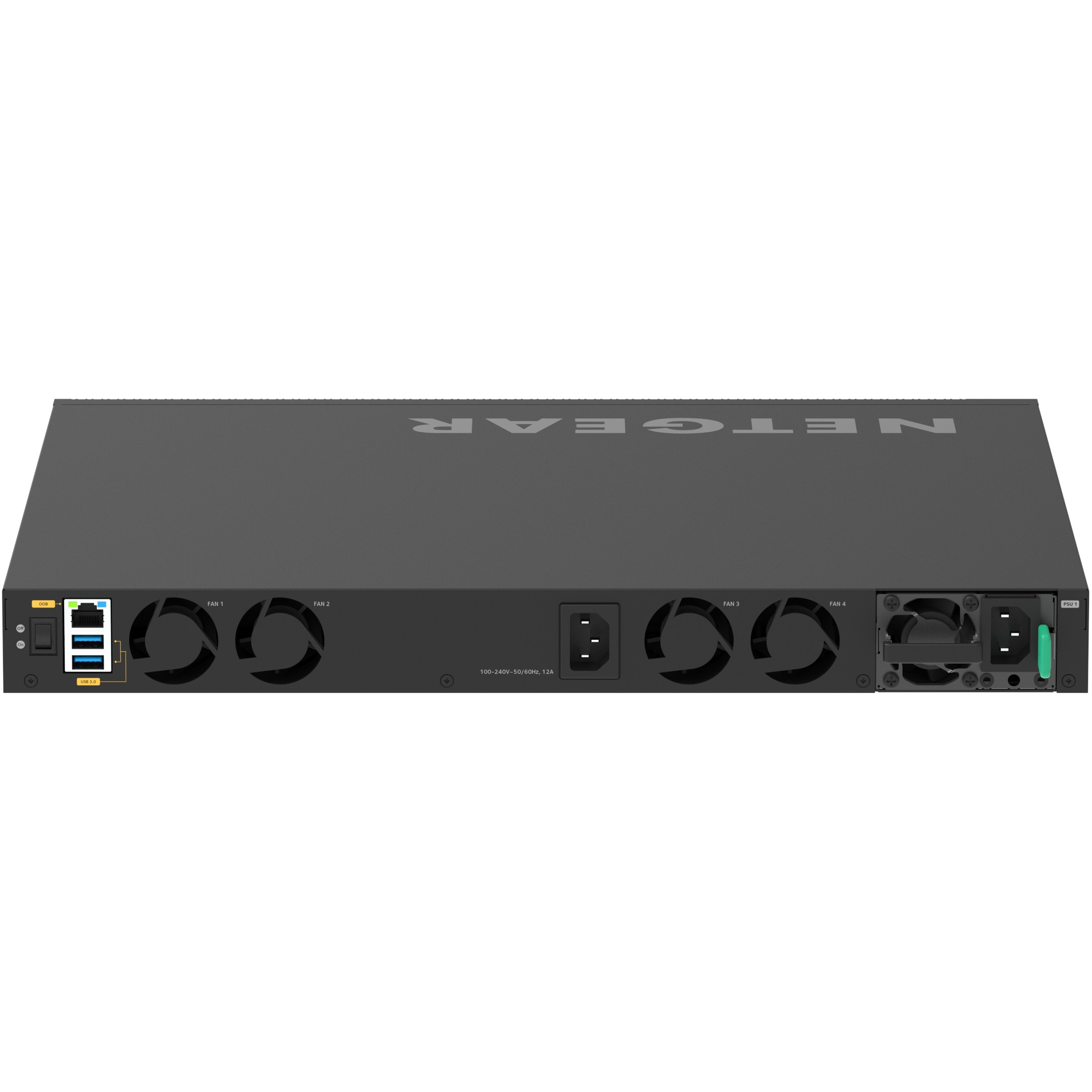Prekidač NETGEAR M4350-24X4V (managed, 10G Ethernet, PoE, 1U, crna)-6
