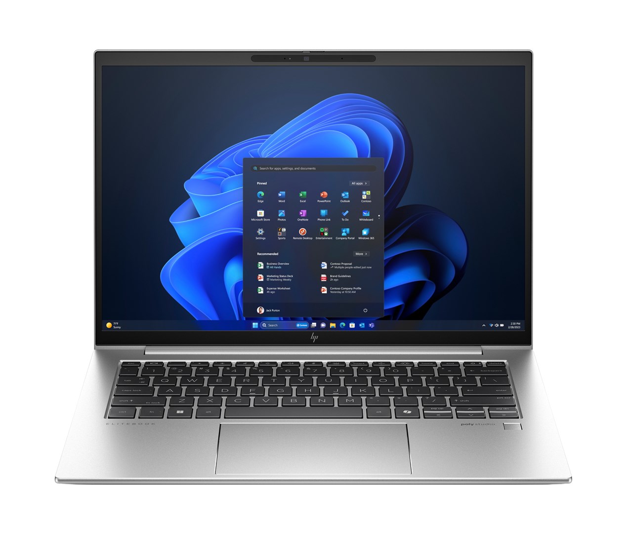 Laptop HP EliteBook 840 G11 (14", IPS, WUXGA, Intel Core Ultra 7 155U, 16GB DDR5, 512GB SSD, Intel Graphics, Windows 11 Pro, Non-HR tipkovnica, Silver)