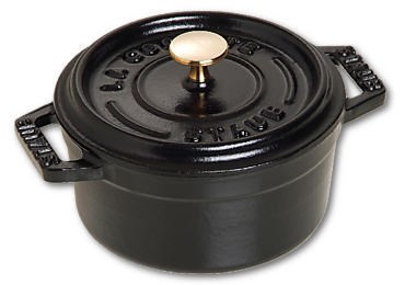 Tava STAUB Mini 12 cm (lijevano željezo, za sve ploče za kuhanje)-1