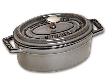 Tava STAUB Mini 12 cm (lijevano željezo, crna)-0