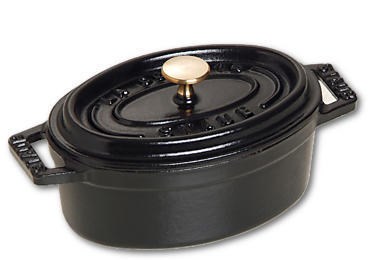 Mini tava STAUB 12 cm (lijevano željezo, za sve vrste štednjaka, crna)-0