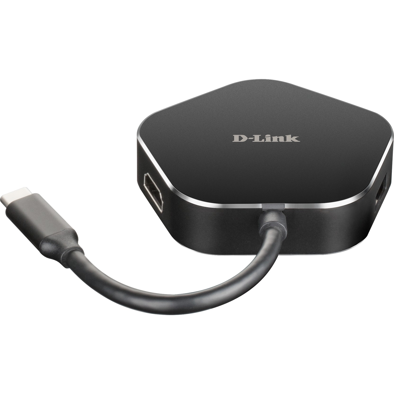 Laptop Dock D-LINK DUB-M420 (Wired, Thunderbolt 3, Aluminium, Black)-0