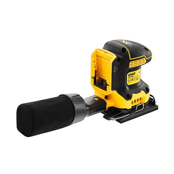 Akumulatorska vibracijska brusilica DEWALT DCW200NT (18V XR, Brushless, 13500 OPM, solo alat)-4