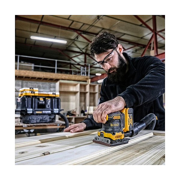 Akumulatorska vibracijska brusilica DEWALT DCW200NT (18V XR, Brushless, 13500 OPM, solo alat)-7