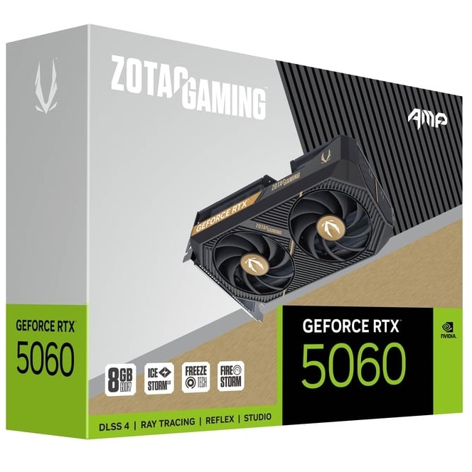 Grafička kartica ZOTAC GAMING GeForce RTX 5060 AMP NVIDIA 8 GB GDDR7-6