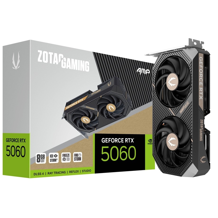 Grafička kartica ZOTAC GAMING GeForce RTX 5060 AMP NVIDIA 8 GB GDDR7-7