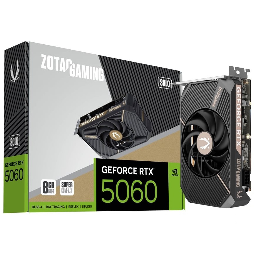 Grafička kartica ZOTAC GAMING GeForce RTX 5060 SOLO NVIDIA 8 GB GDDR7-7