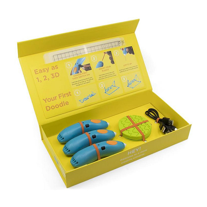 Filamenti za 3D olovku 3DOODLER Start EDU Plastic Refill (600 kom, 8 boja)-3