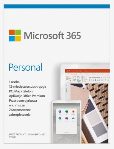 Softver → MICROSOFT → Microsoft 365 Personal PL (1 osoba, 5 uređaja, 12 mjeseci, fizička verzija)-1