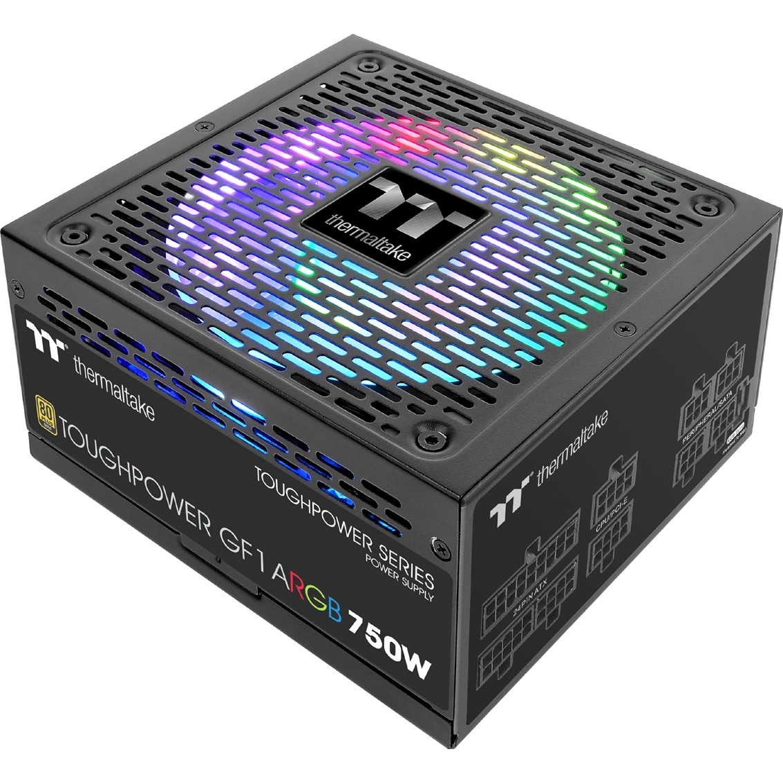 Napajanje THERMALTAKE PS-TPD-0750F3FAGE-1 750 W 24-pin ATX ATX Crno