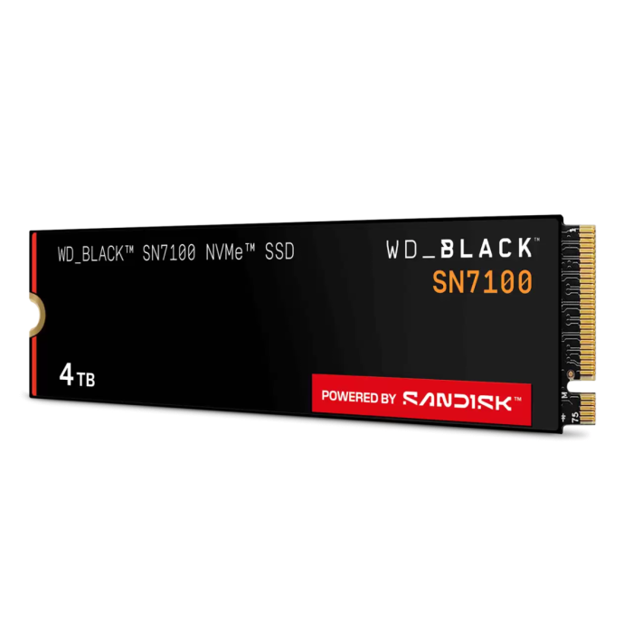 Western Digital Black SN7100 4 GB M.2 PCI Express 4.0 NVMe 3D TLC NAND-7