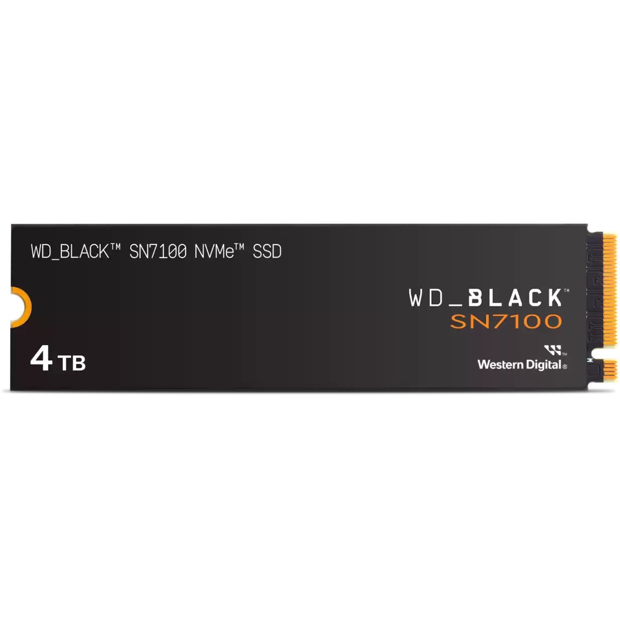 Western Digital Black SN7100 4 GB M.2 PCI Express 4.0 NVMe 3D TLC NAND-4