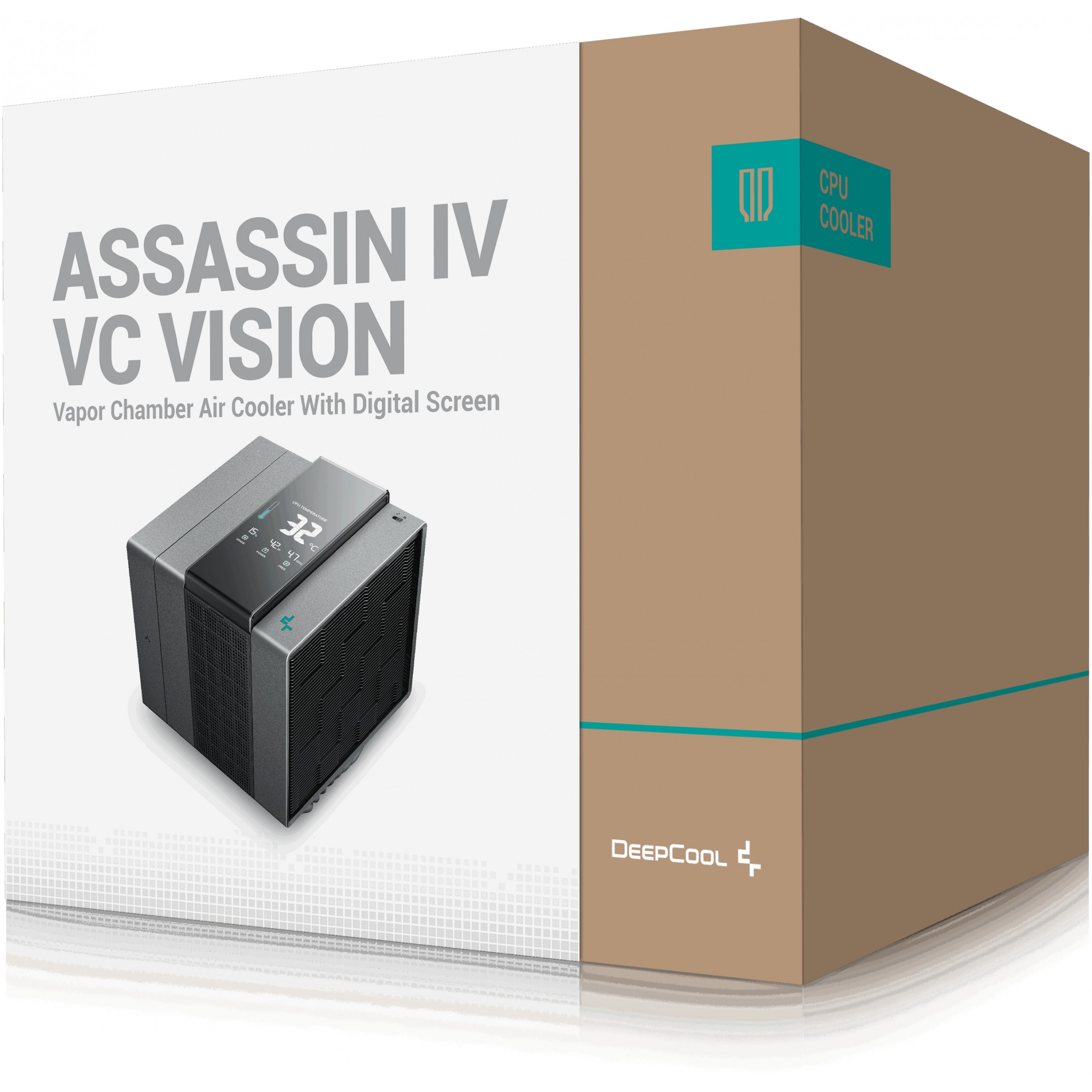 Procesorski hladnjak DEEPCOOL ASSASSIN IV VC VISION (120/140 mm, Crni)-2