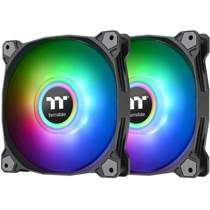 Ventilator THERMALTAKE Pure Duo 14 (14 cm, crna)-0
