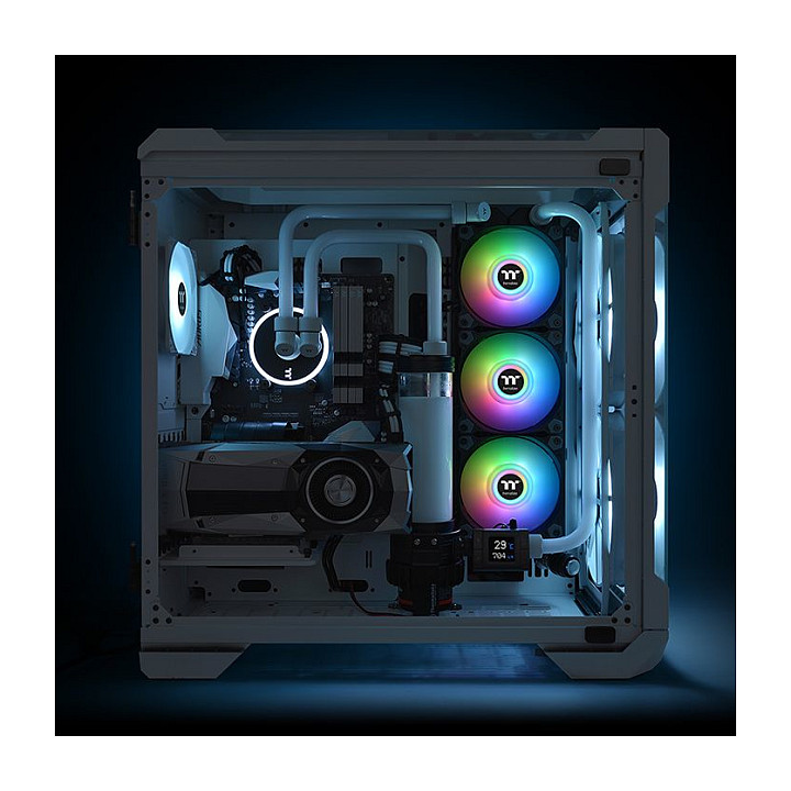 Ventilator THERMALTAKE Pure Duo 14 (14 cm, crna)-5