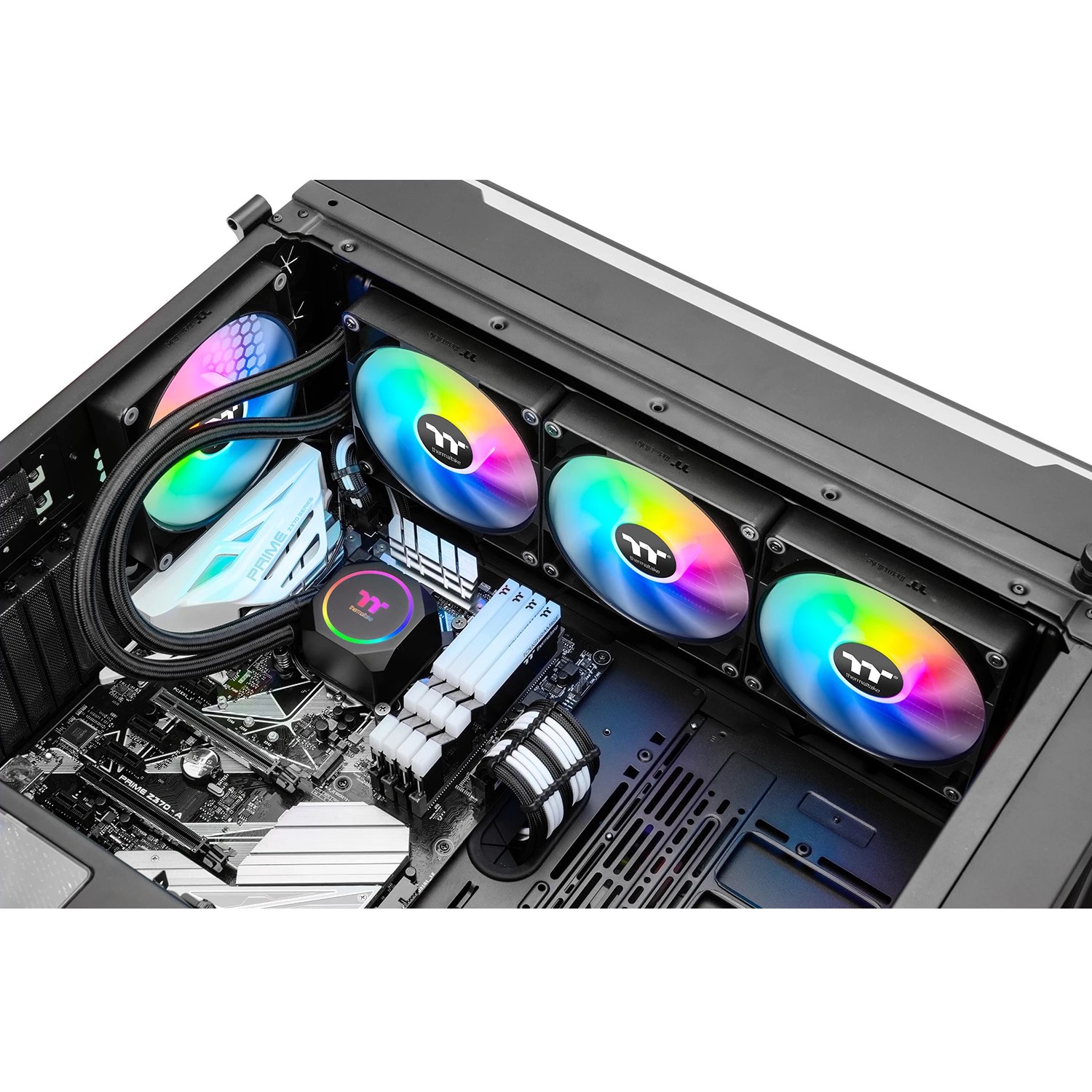 Hladnjak → THERMALTAKE → TH420 ARGB Sync All-in-one liquid cooler White-4