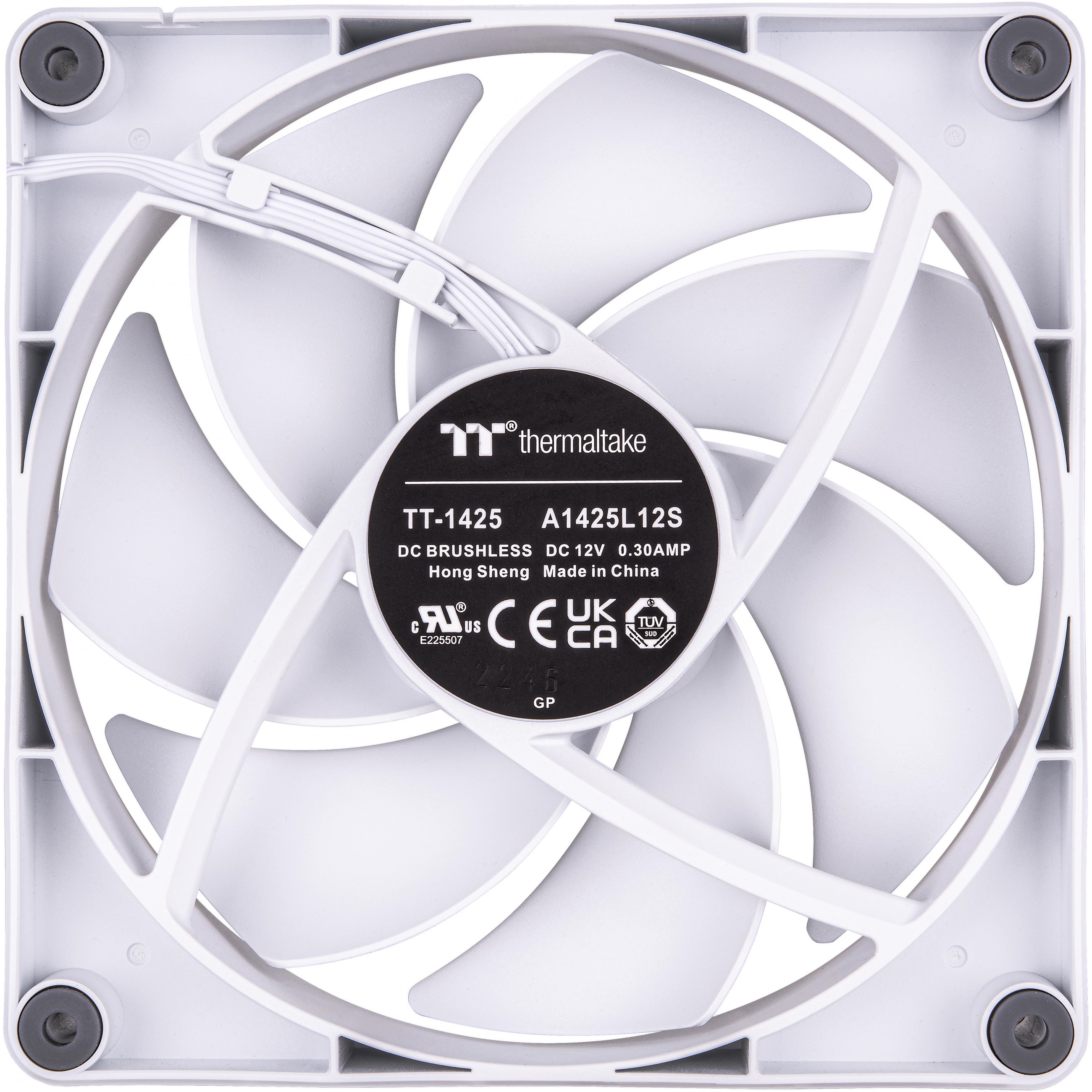Ventilator THERMALTAKE CT140 (14 cm, bijeli, 2 komada)-1