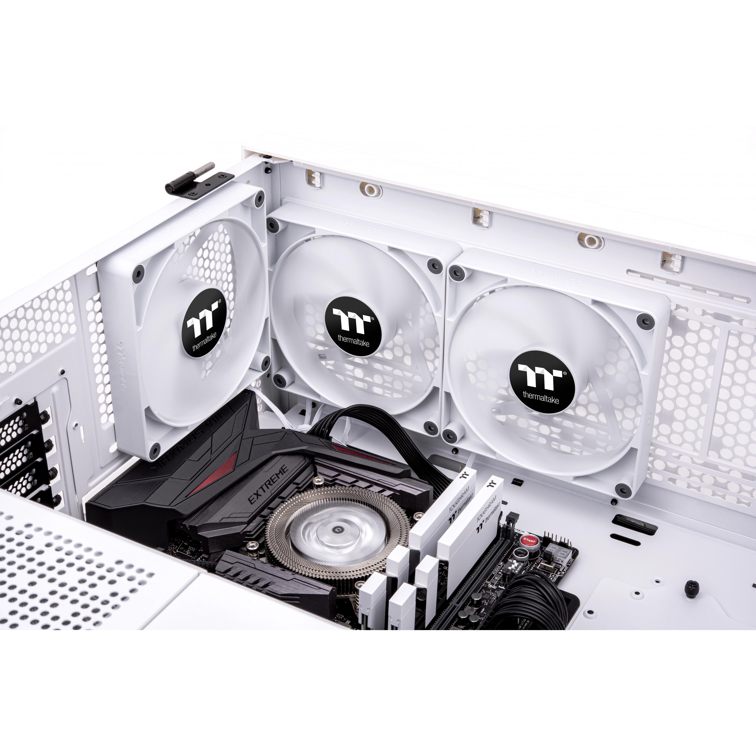 Ventilator THERMALTAKE CT140 (14 cm, bijeli, 2 komada)-4