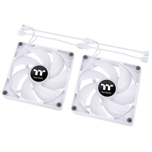 Ventilator THERMALTAKE CT140 (14 cm, bijeli, 2 komada)-6