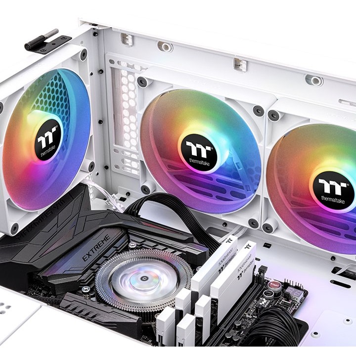 Ventilator THERMALTAKE CT140 (14 cm, bijeli, 2 komada)-7