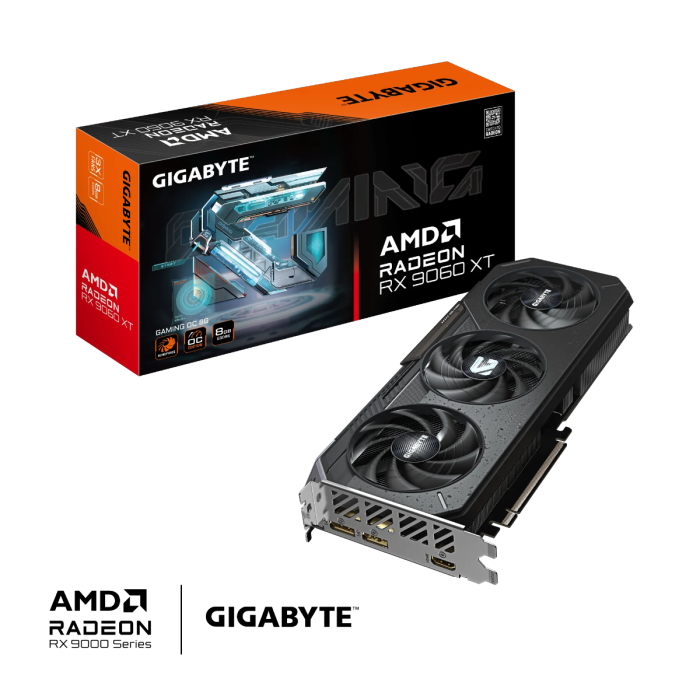 Grafička kartica GIGABYTE Radeon RX 9060 XT GAMING OC 8G (8GB GDDR6)