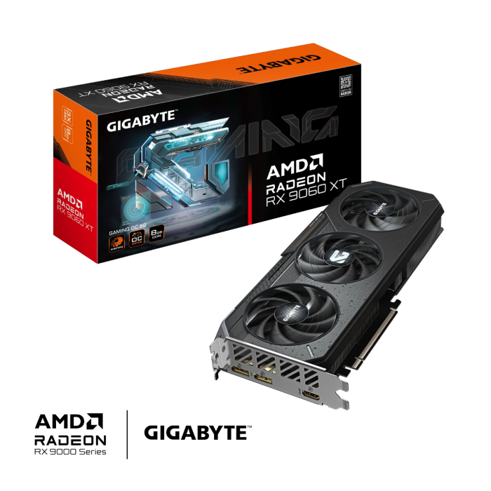 Grafička kartica GIGABYTE Radeon RX 9060 XT GAMING OC 8G (8GB GDDR6)-0