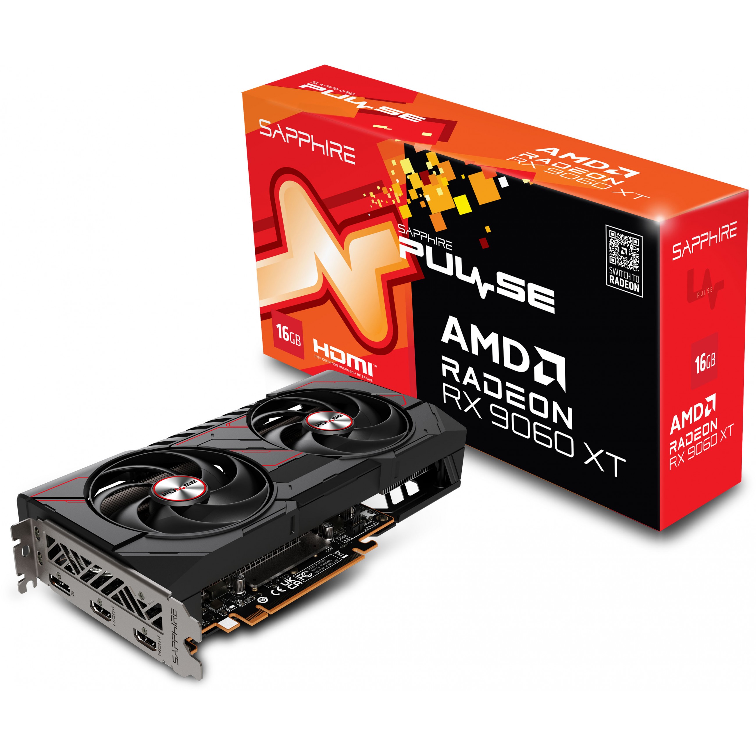 Grafička kartica SAPPHIRE PULSE RX 9060 XT GAMING 16GB-8