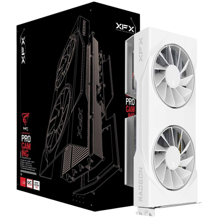 Grafička kartica XFX Swift RX 9060XT OC White 8GB-0