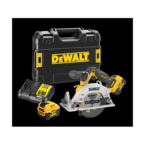 Akumulatorska kružna pila DEWALT DCS512P2-QW (12V XR, 140mm, 2x5.0Ah, TSTAK)-4