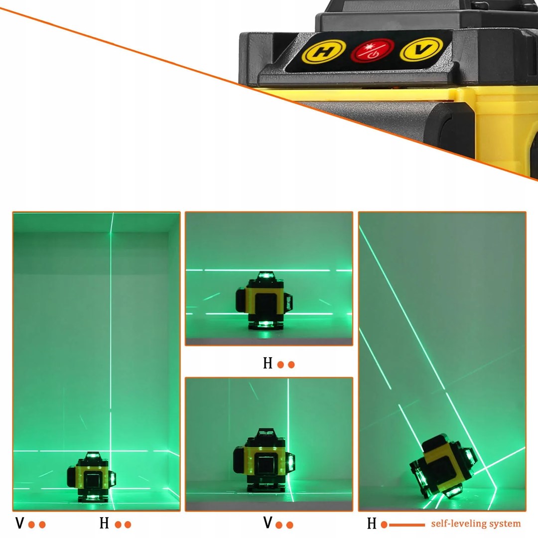 Laserska razina Extralink Cross Planar 4D-7