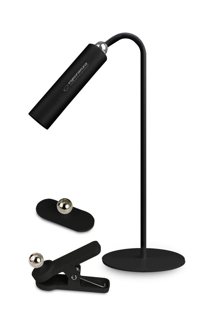 Stolna lampa ESPERANZA ELD118K LED 3u1 (Crna)-4
