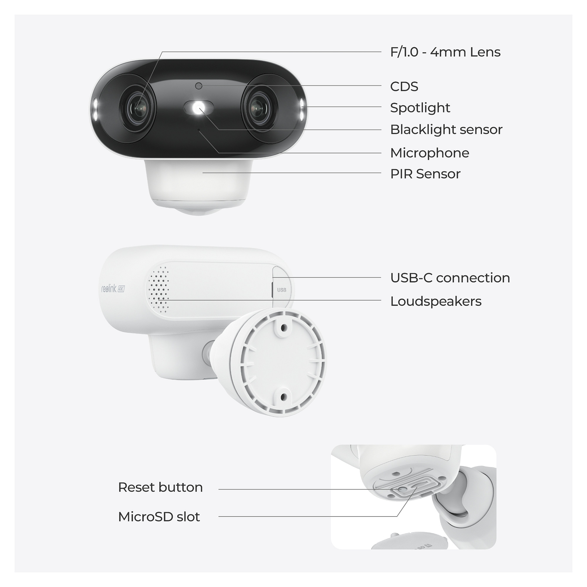 Kamera Reolink ARGUS Series B740X-8