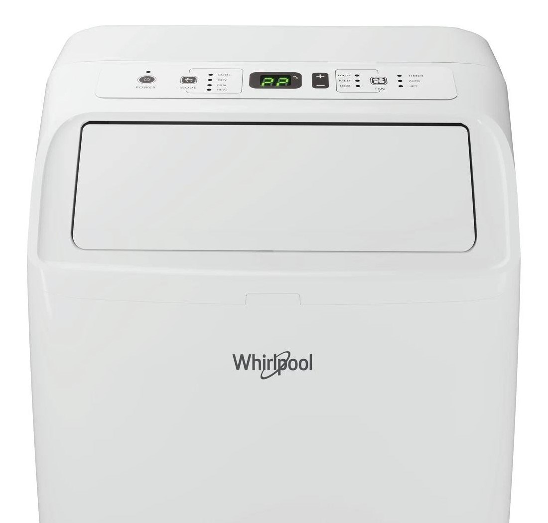 Prijenosni klima uređaj WHIRLPOOL PACF29HP W (9000 BTU, hlađenje i grijanje, A+/A++, R290, bijela boja)-4