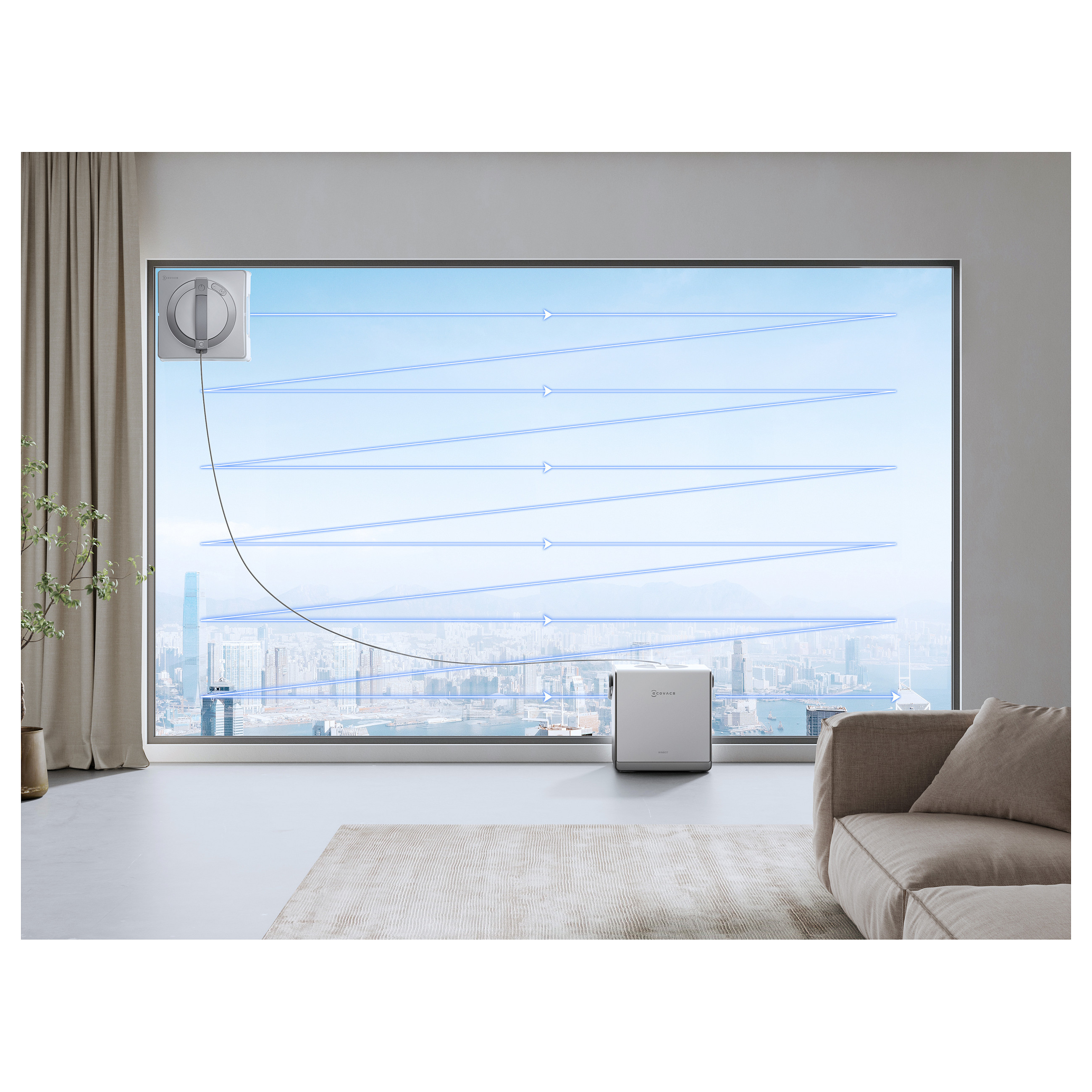 Robot do mycia okien Ecovacs Winbot W2 Pro Omni-4