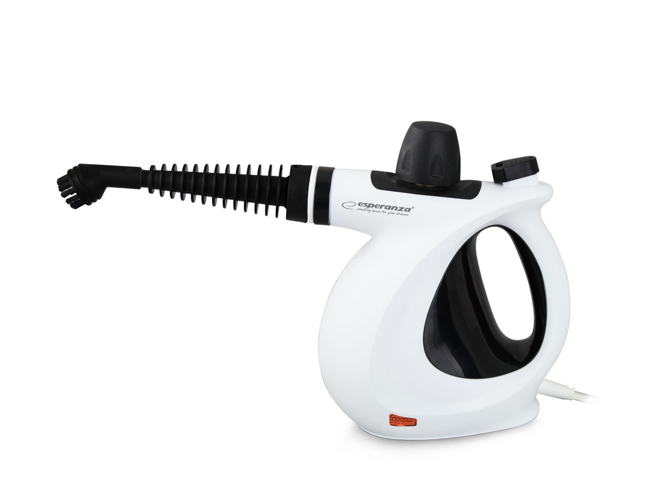 Parni čistač ESPERANZA EHS008 Steam Washer 0.35L crna, bijela 900W-12