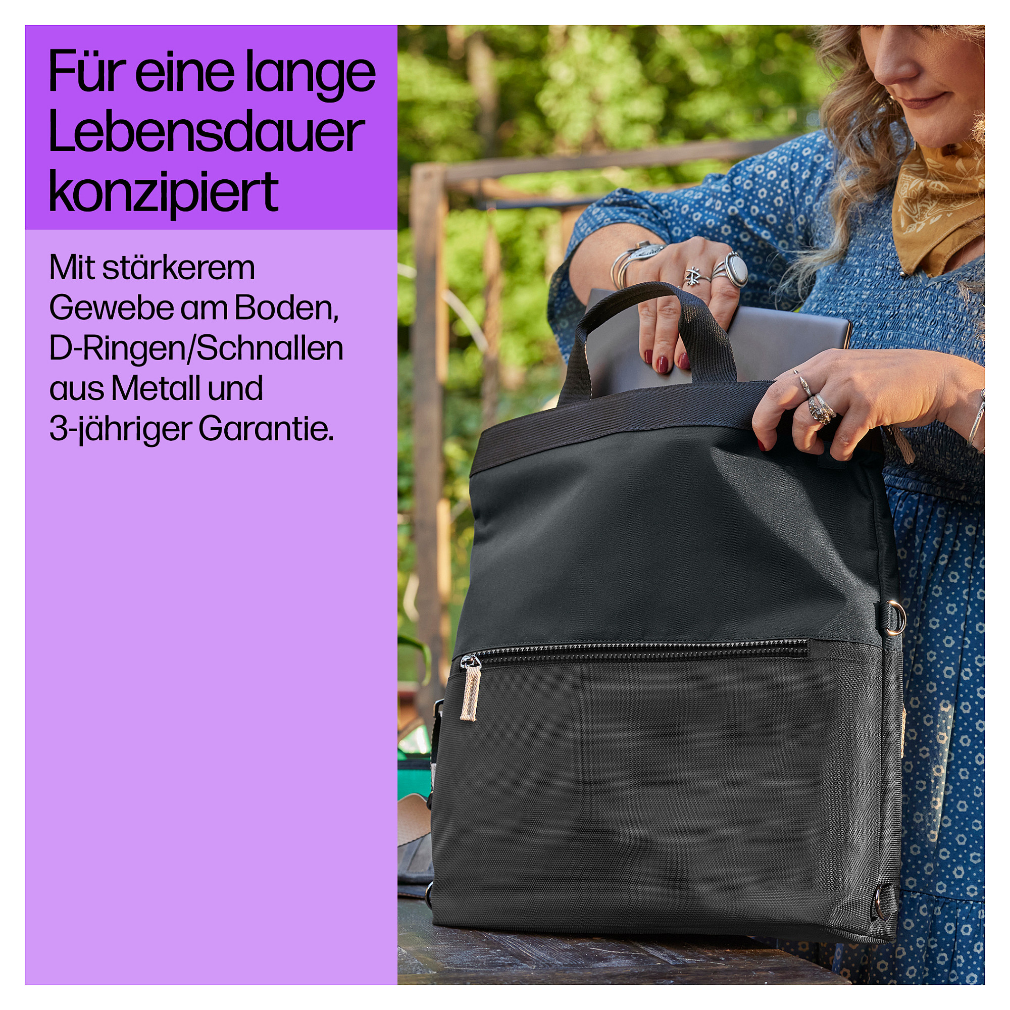 Torba za laptop HP 14-inch Convertible Backpack Tote-6