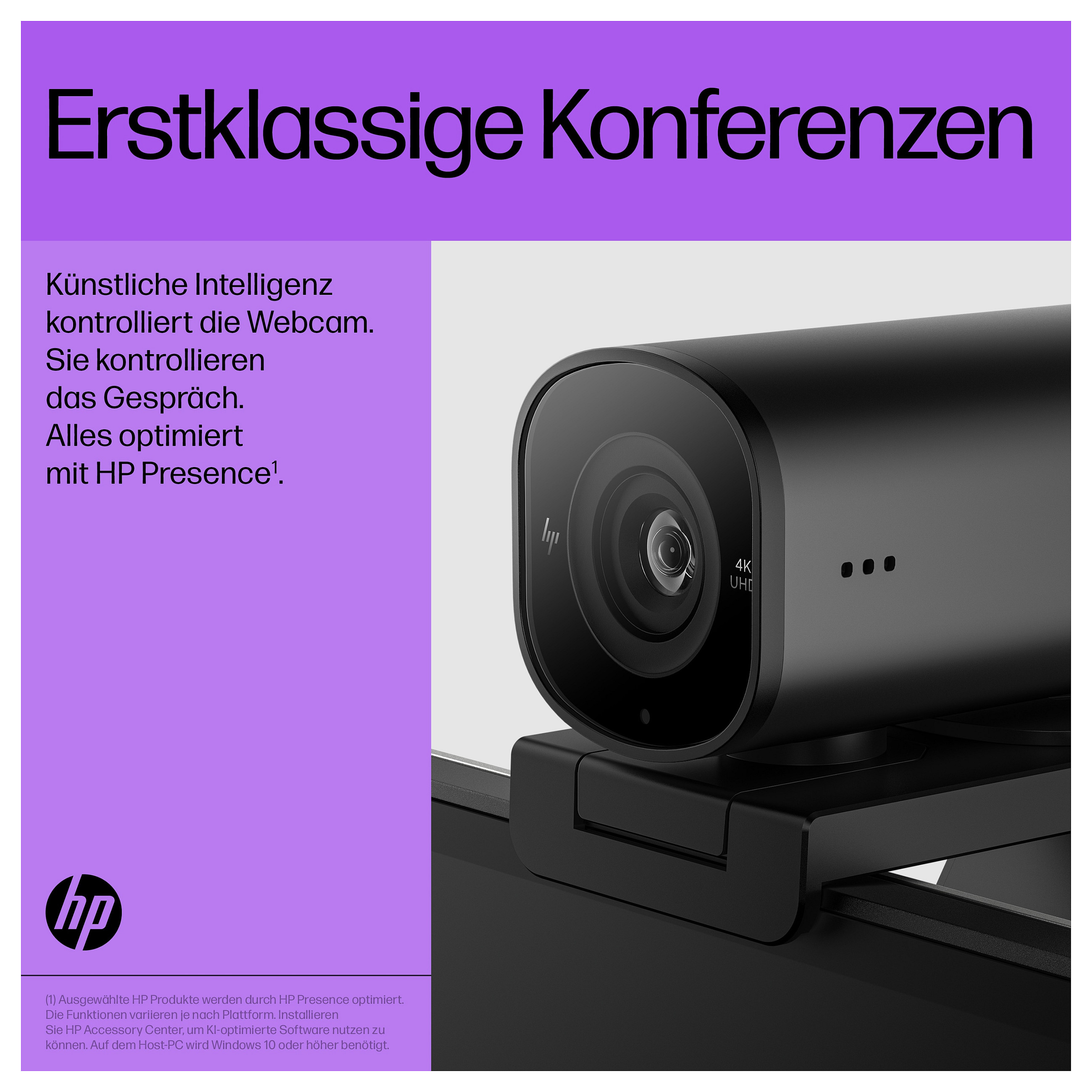 Web kamera HP 965 4K Streaming Webcam-14