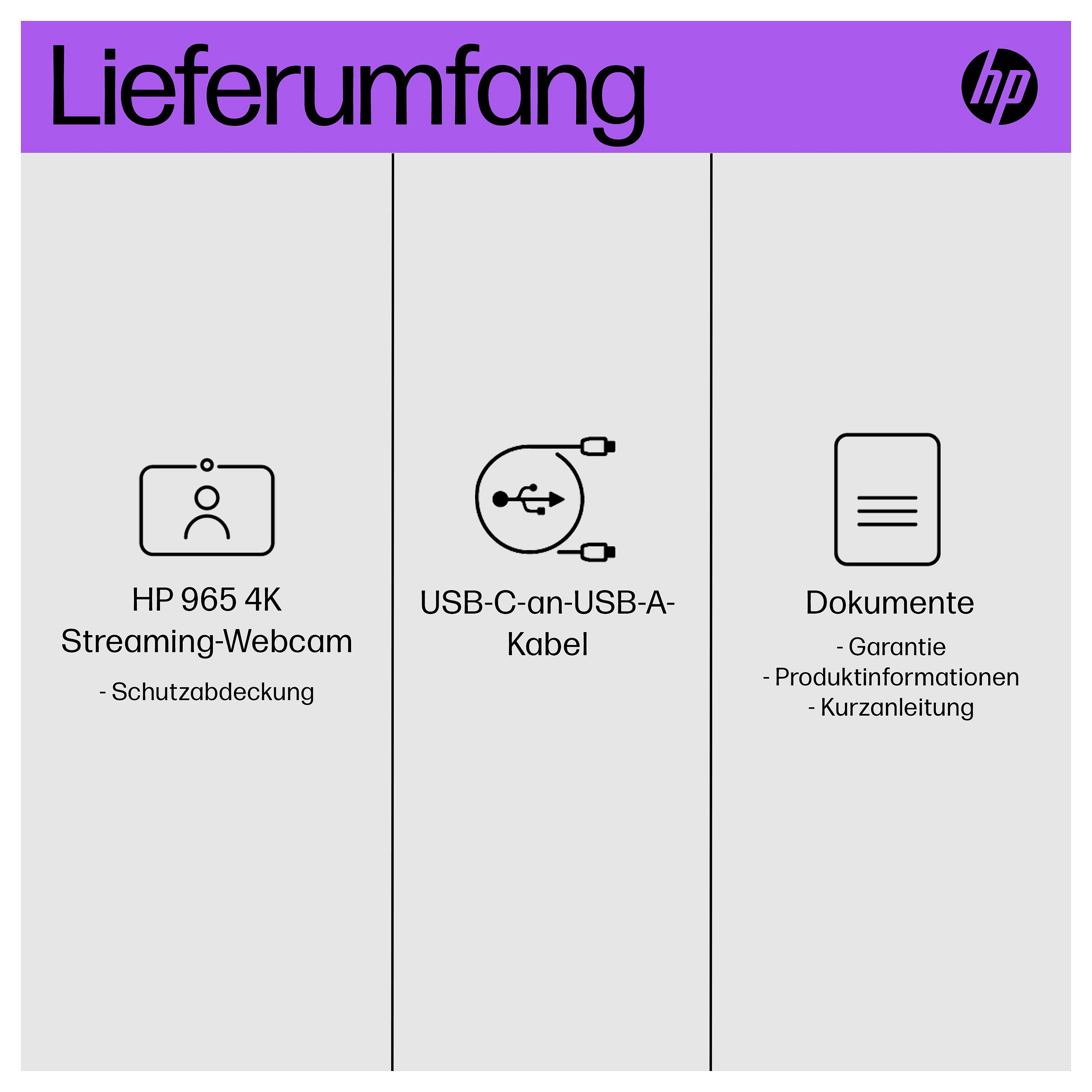 Web kamera HP 965 4K Streaming Webcam-15