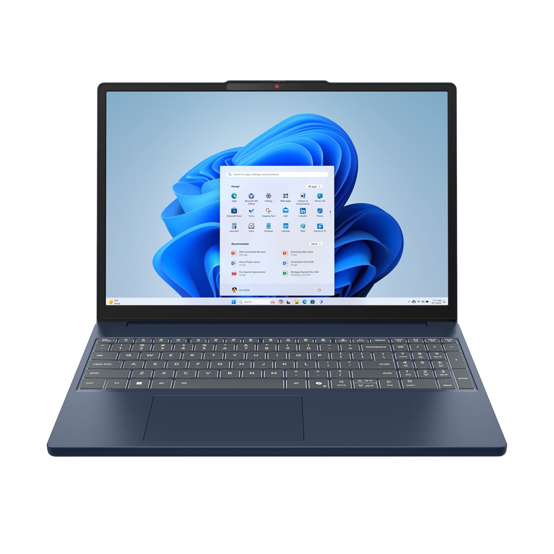 Laptop LENOVO IdeaPad Slim 3 15IRH10 (15.3'' WUXGA, Intel® Core™ i5-13420H, 16 GB DDR5-SDRAM, 512 GB SSD, Wi-Fi 6, Plava) – internacionalna non HR tipkovnica-0