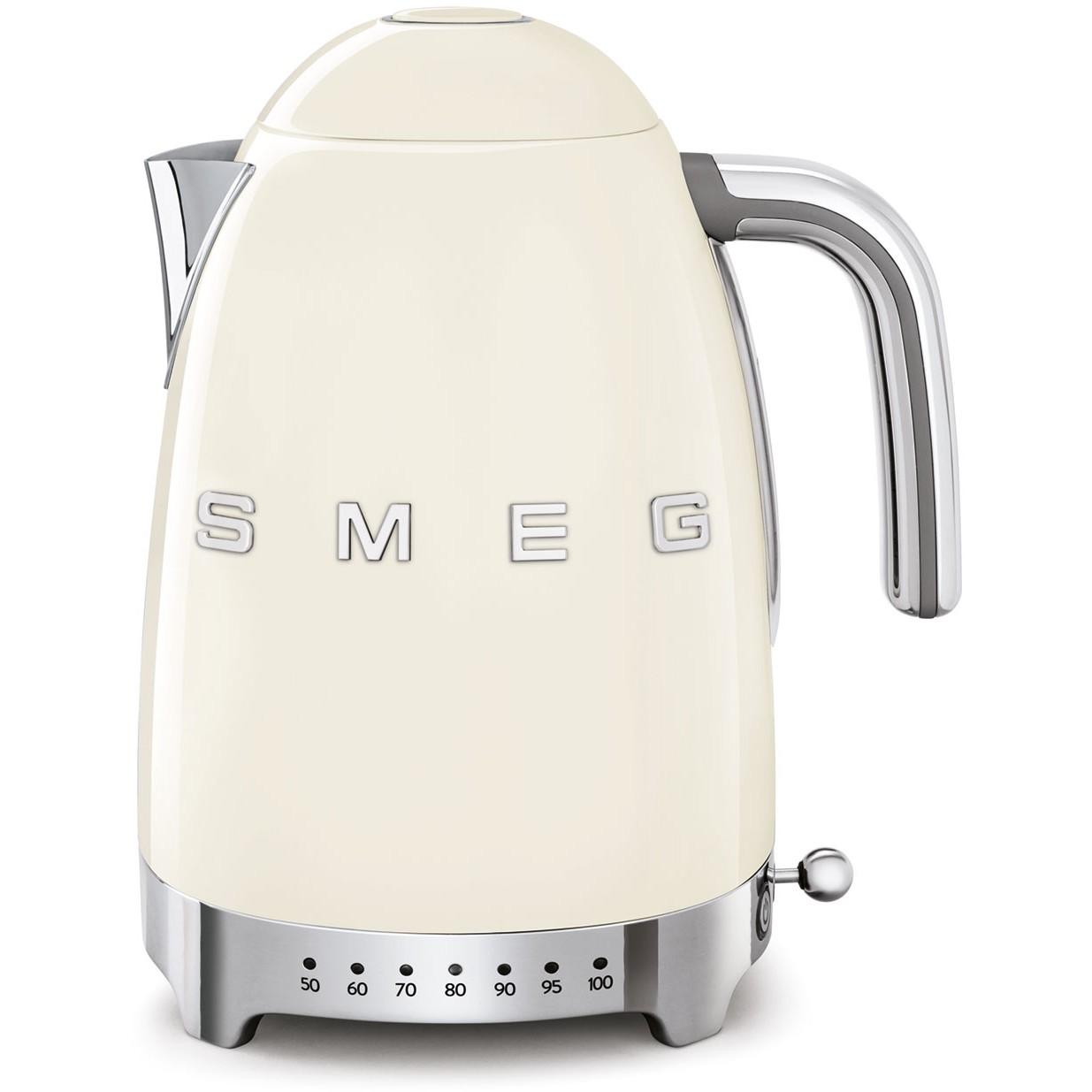 Kuhalo za vodu SMEG KLF04CREU, 1.7L, 2400W, varijabilna temperatura, krem