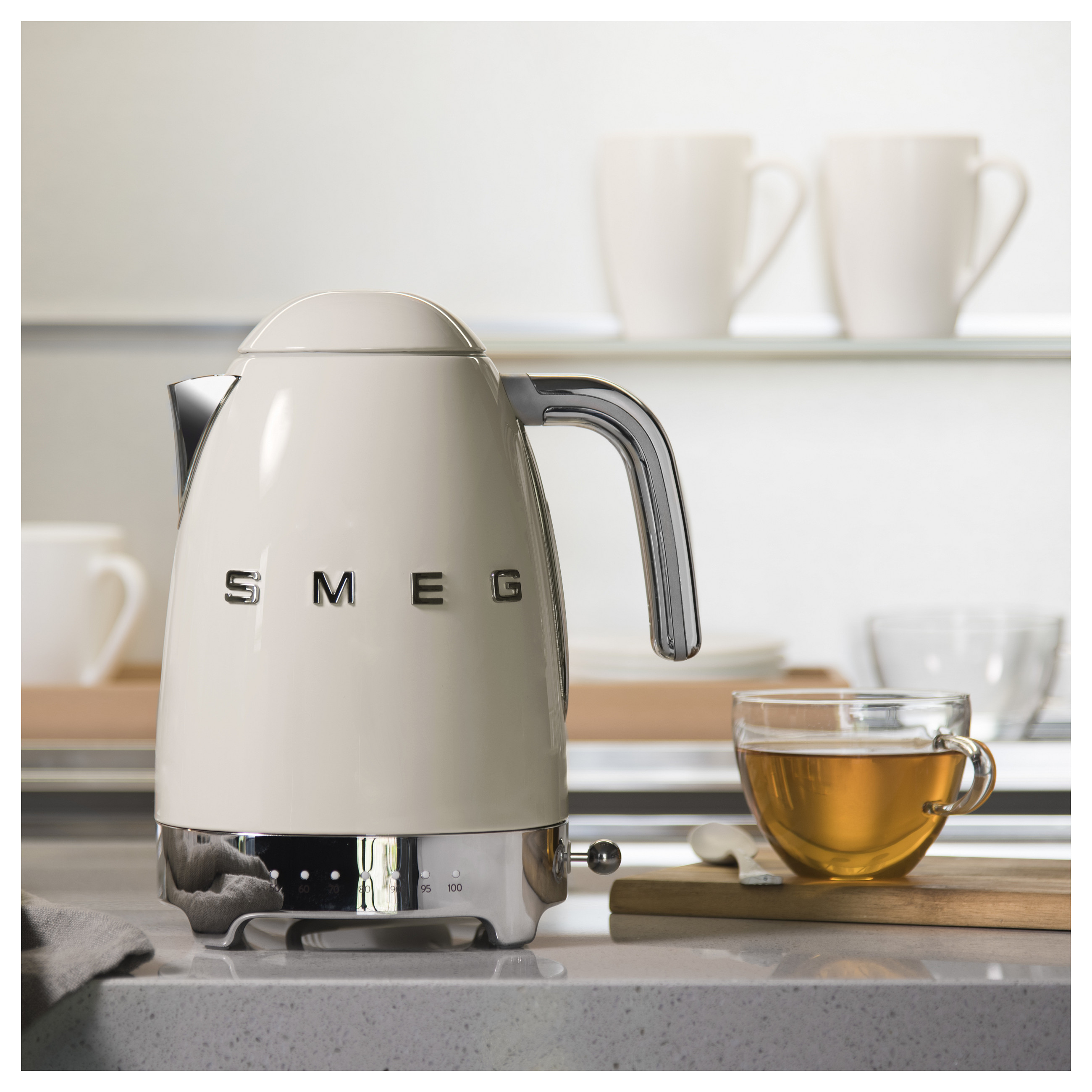 Kuhalo za vodu SMEG KLF04CREU, 1.7L, 2400W, varijabilna temperatura, krem-19