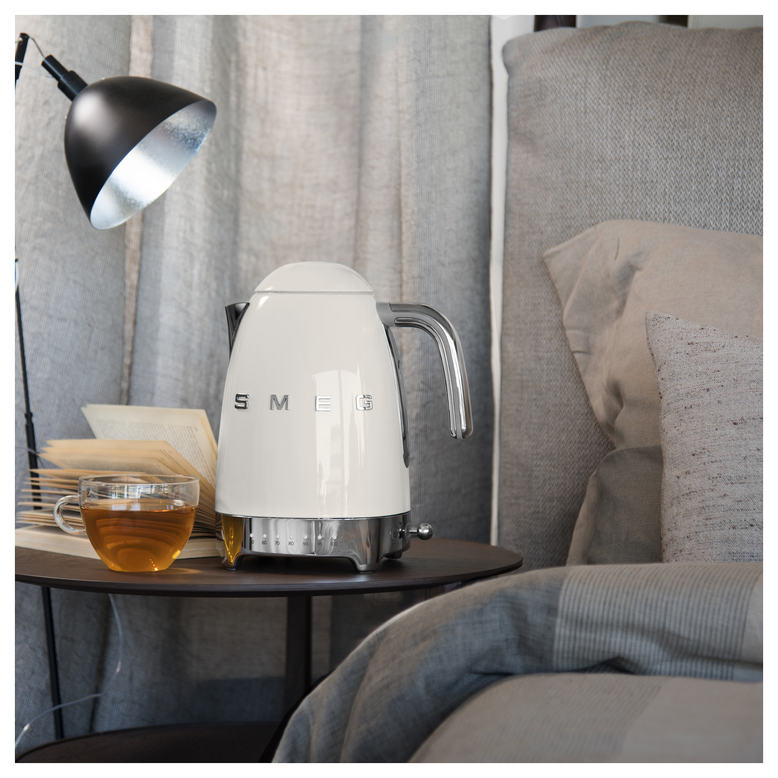 Kuhalo za vodu SMEG KLF04CREU, 1.7L, 2400W, varijabilna temperatura, krem-20