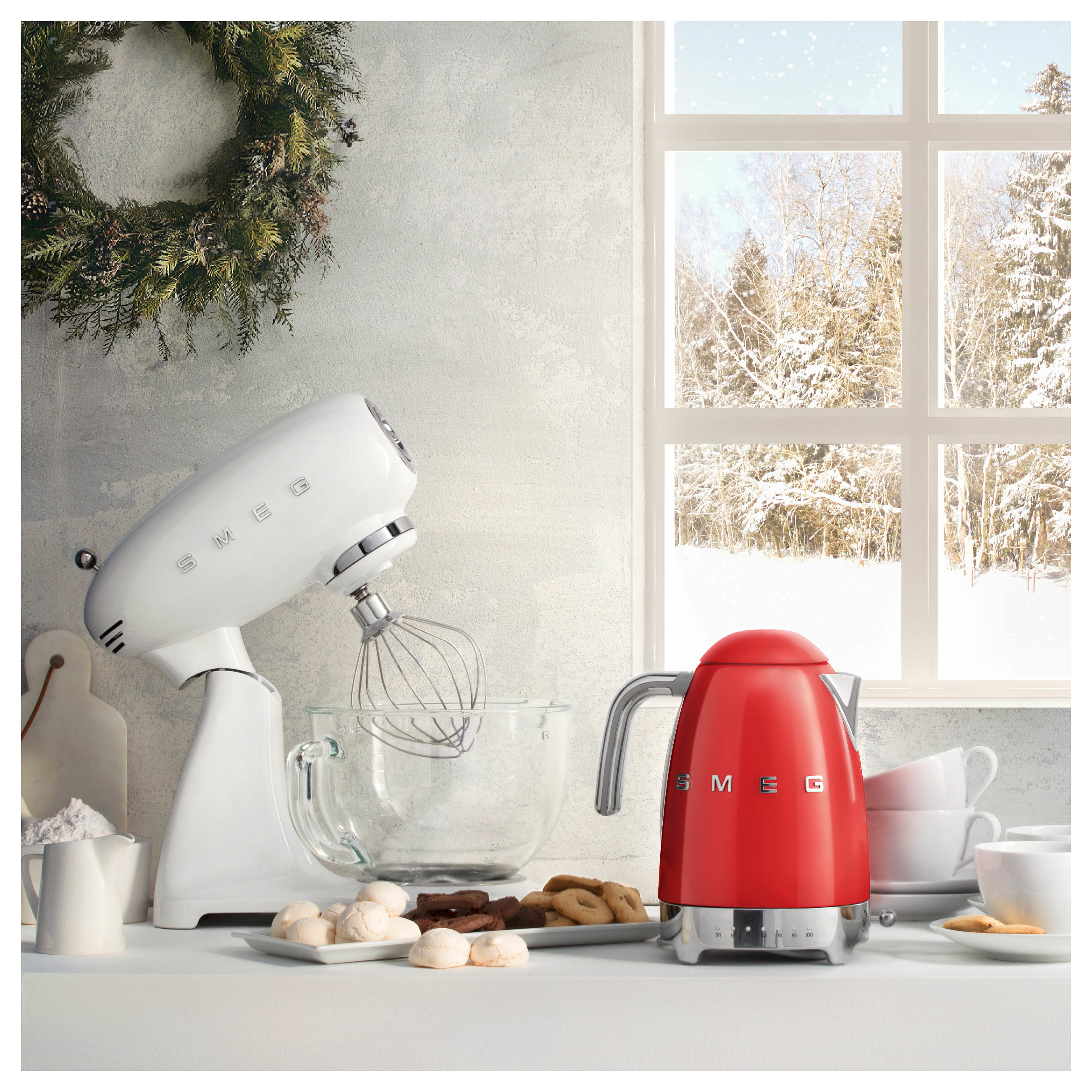 Kuhalo za vodu SMEG KLF04RDEU (1.7 L, 2400 W, varijabilna temperatura) Crveno-5