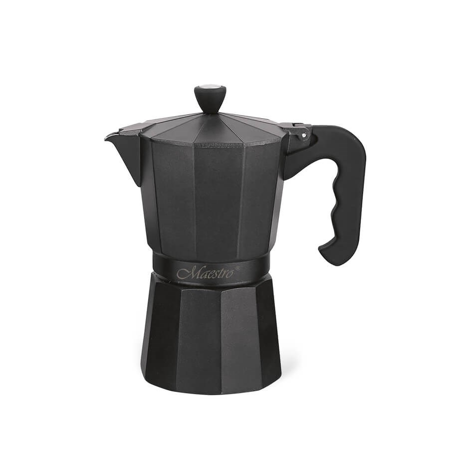 Aparat za kavu MAESTRO MR-1666-6-BLACK (6 šalica, crna boja)