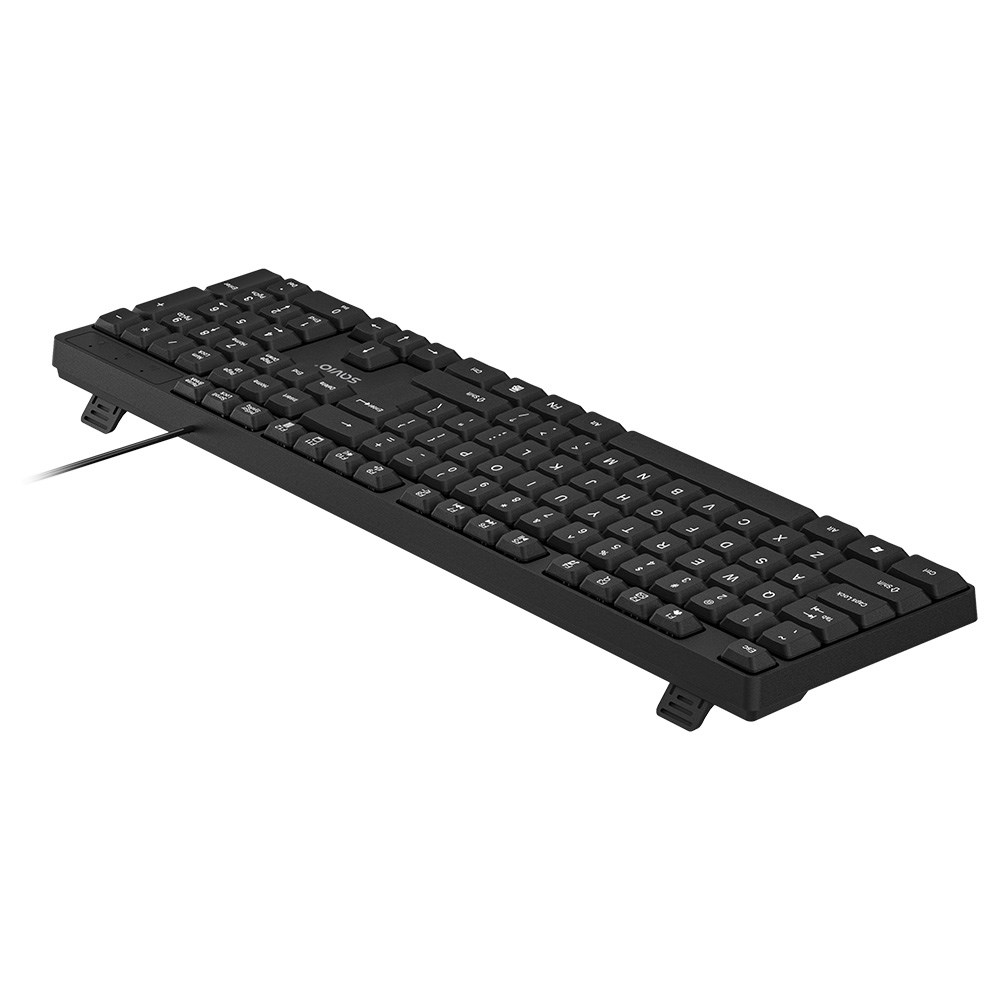Tipkovnica SAVIO KB-01 USB QWERTY US English crna boja-2